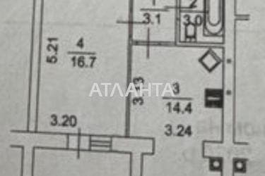 1-кімнатна квартира за адресою вул. Інстітуцька (площа 39,5 м²) - Atlanta.ua - фото 18