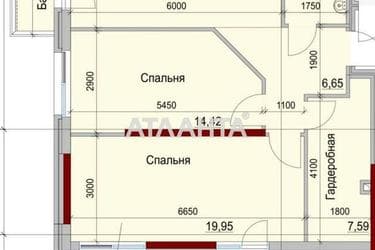 2-кімнатна квартира за адресою вул. Дачна (площа 74 м²) - Atlanta.ua - фото 12