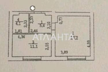 1-room apartment apartment by the address st. Donskogo Dmitriya (area 40 m²) - Atlanta.ua - photo 14