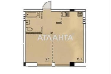 1-room apartment apartment by the address st. Inglezi 25 chapaevskoy div (area 33,7 m²) - Atlanta.ua - photo 13
