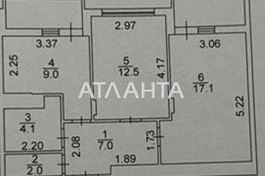 2-rooms apartment apartment by the address st. Odesskaya (area 60 m²) - Atlanta.ua - photo 38
