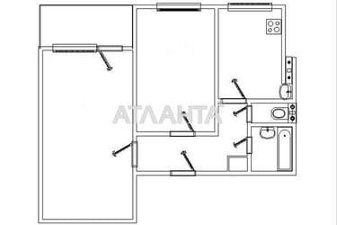 2-rooms apartment apartment by the address st. Dobrovolskogo pr (area 45 m²) - Atlanta.ua - photo 14