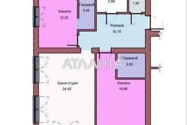 2-кімнатна квартира за адресою вул. Довженка (площа 77,9 м²) - Atlanta.ua - фото 10