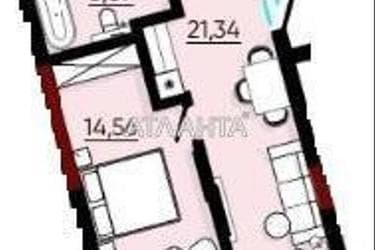 1-room apartment apartment by the address st. Arkadiyskaya Alleya (area 41,8 m²) - Atlanta.ua - photo 12