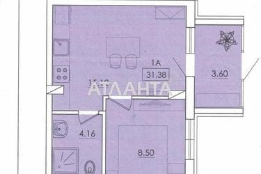 1-room apartment apartment by the address st. Sakharova (area 31,4 m²) - Atlanta.ua - photo 32