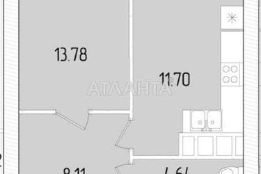 1-room apartment apartment by the address st. Krasnova (area 41 m²) - Atlanta.ua - photo 18