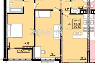 2-rooms apartment apartment by the address st. Franko Ivana (area 85,0 m²) - Atlanta.ua - photo 13