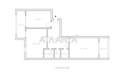 2-rooms apartment apartment by the address st. Tsentralnaya (area 78 m²) - Atlanta.ua - photo 36