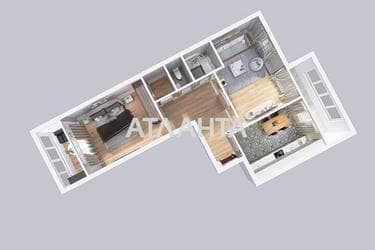 2-rooms apartment apartment by the address st. Tsentralnaya (area 78 m²) - Atlanta.ua - photo 37
