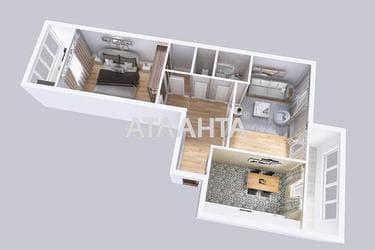 2-rooms apartment apartment by the address st. Tsentralnaya (area 78 m²) - Atlanta.ua - photo 39