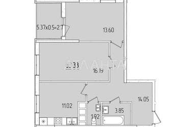 2-rooms apartment apartment by the address st. Krasnova (area 63,3 m²) - Atlanta.ua - photo 14
