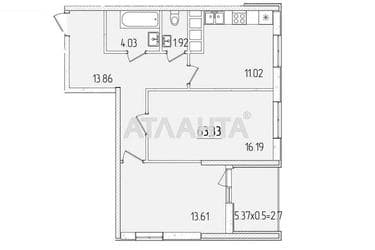 2-rooms apartment apartment by the address st. Krasnova (area 63,3 m²) - Atlanta.ua - photo 14