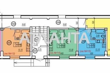 1-кімнатна квартира за адресою вул. Степовая (площа 18,7 м²) - Atlanta.ua - фото 20