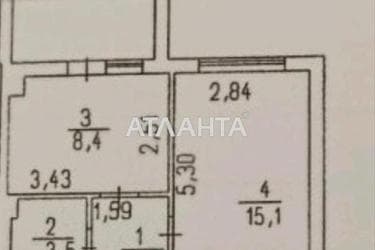 1-комнатная квартира по адресу ул. Проездная (площадь 32,5 м²) - Atlanta.ua - фото 18