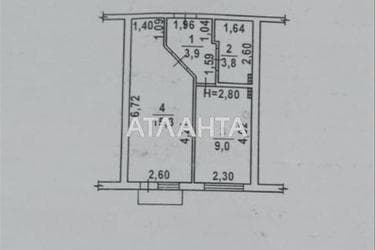 1-кімнатна квартира за адресою вул. Бригадна (площа 32 м²) - Atlanta.ua - фото 20