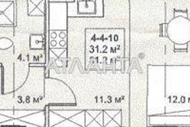 1-room apartment apartment by the address st. Bocharova gen (area 31,2 m²) - Atlanta.ua - photo 8