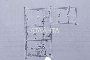3-кімнатна квартира за адресою вул. Олександрійська (площа 55,6 м²) - Atlanta.ua - фото 17