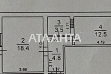 1-кімнатна квартира за адресою вул. Висоцького (площа 42,3 м²) - Atlanta.ua - фото 20