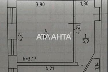 1-room apartment apartment by the address st. Chernyshevskogo (area 33,6 m²) - Atlanta.ua - photo 22