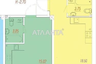 1-кімнатна квартира за адресою вул. Степовая (площа 41 м²) - Atlanta.ua - фото 16