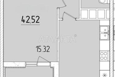 1-room apartment apartment by the address st. Krasnova (area 42,5 m²) - Atlanta.ua - photo 6