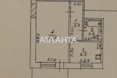 1-кімнатна квартира за адресою Добровольського пр. (площа 32,4 м²) - Atlanta.ua - фото 38