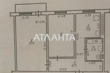 2-комнатная квартира по адресу ул. Бочарова ген. (площадь 45 м²) - Atlanta.ua - фото 18
