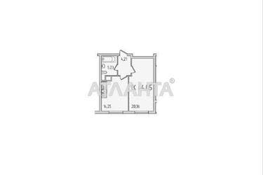 1-room apartment apartment by the address st. Sakharova (area 46,4 m²) - Atlanta.ua - photo 7