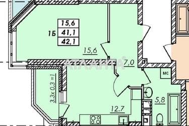 1-room apartment apartment by the address st. Ovidiopolskaya dor (area 42,2 m²) - Atlanta.ua - photo 22