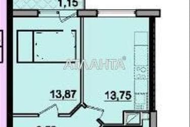 1-комнатная квартира по адресу ул. Сахарова (площадь 40 м²) - Atlanta.ua - фото 48