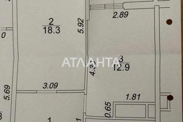 1-кімнатна квартира за адресою вул. Краснова (площа 47 м²) - Atlanta.ua - фото 9