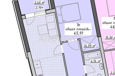 1-room apartment apartment by the address st. Kurortnyy per (area 46,2 m²) - Atlanta.ua - photo 6