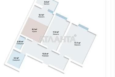 2-кімнатна квартира за адресою вул. Проектна (площа 66 м²) - Atlanta.ua - фото 18