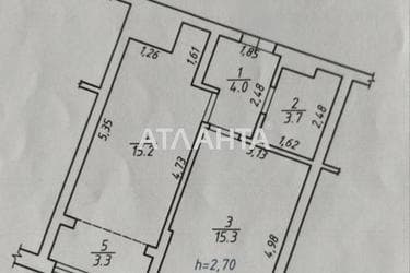 1-room apartment apartment by the address st. Zelenaya (area 42 m²) - Atlanta.ua - photo 16