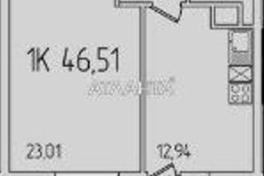1-кімнатна квартира за адресою вул. Сахарова (площа 46,4 м²) - Atlanta.ua - фото 7