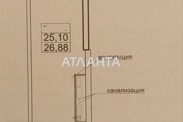 1-room apartment apartment by the address st. Genuezskaya (area 27 m²) - Atlanta.ua - photo 26