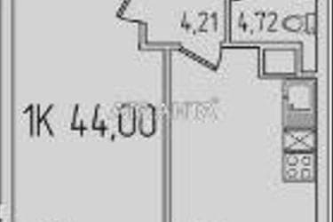 1-комнатная квартира по адресу ул. Сахарова (площадь 44 м²) - Atlanta.ua - фото 8