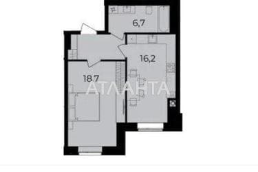 1-room apartment apartment by the address st. Pravednikov mira (area 47 m²) - Atlanta.ua - photo 24