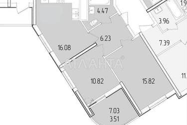 2-комнатная квартира по адресу ул. Краснова (площадь 58 м²) - Atlanta.ua - фото 22