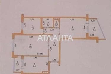 3-rooms apartment apartment by the address st. Makhachkalinskaya (area 65 m²) - Atlanta.ua - photo 20