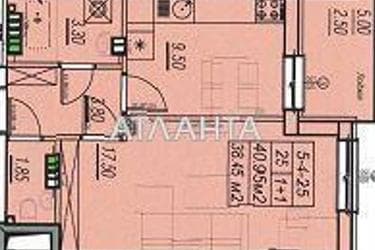 1-room apartment apartment by the address st. Bocharova gen (area 38,5 m²) - Atlanta.ua - photo 9