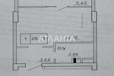 1-кімнатна квартира за адресою 7 км Овідіопольської дор. (площа 31 м²) - Atlanta.ua - фото 16