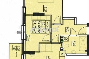 2-кімнатна квартира за адресою вул. Бочарова ген. (площа 51,7 м²) - Atlanta.ua - фото 8