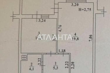 1-room apartment apartment by the address st. Raduzhnyy m n (area 43,5 m²) - Atlanta.ua - photo 26