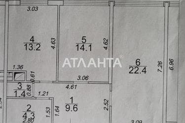 2-кімнатна квартира за адресою вул. Сахарова (площа 65 м²) - Atlanta.ua - фото 16