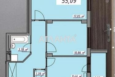 2-rooms apartment apartment by the address st. Massiv 10 (area 55,4 m²) - Atlanta.ua - photo 16
