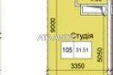 1-кімнатна квартира за адресою вул. Сахарова (площа 31,7 м²) - Atlanta.ua - фото 7