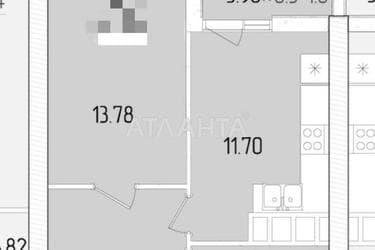 1-комнатная квартира по адресу ул. Краснова (площадь 43 м²) - Atlanta.ua - фото 36