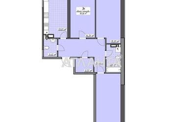 3-rooms apartment apartment by the address st. Glushko ak pr Dimitrova pr (area 87,3 m²) - Atlanta.ua - photo 8