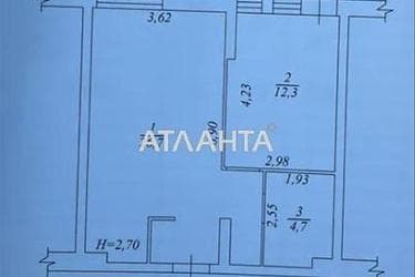 1-room apartment apartment by the address st. Kirpichnyy per (area 46 m²) - Atlanta.ua - photo 24